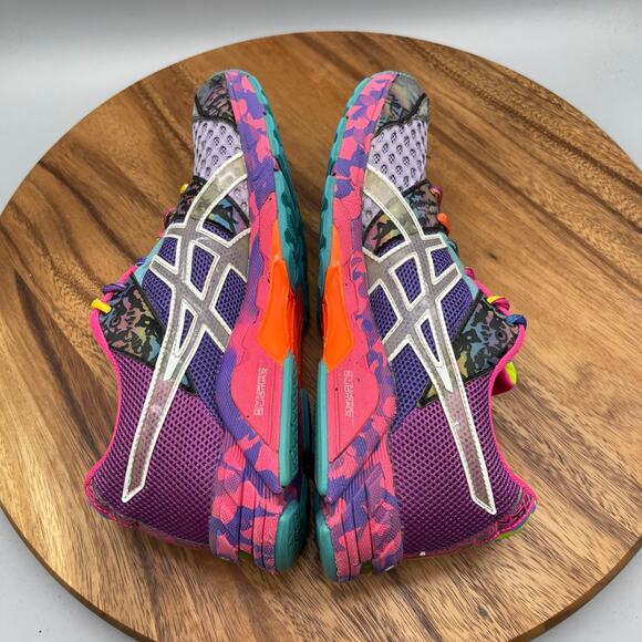 ASICS Gel Noosa Tri 8 Shoes Womens Size 8.5 Purple Running Comfort Walking Gym - Picture 6 of 8